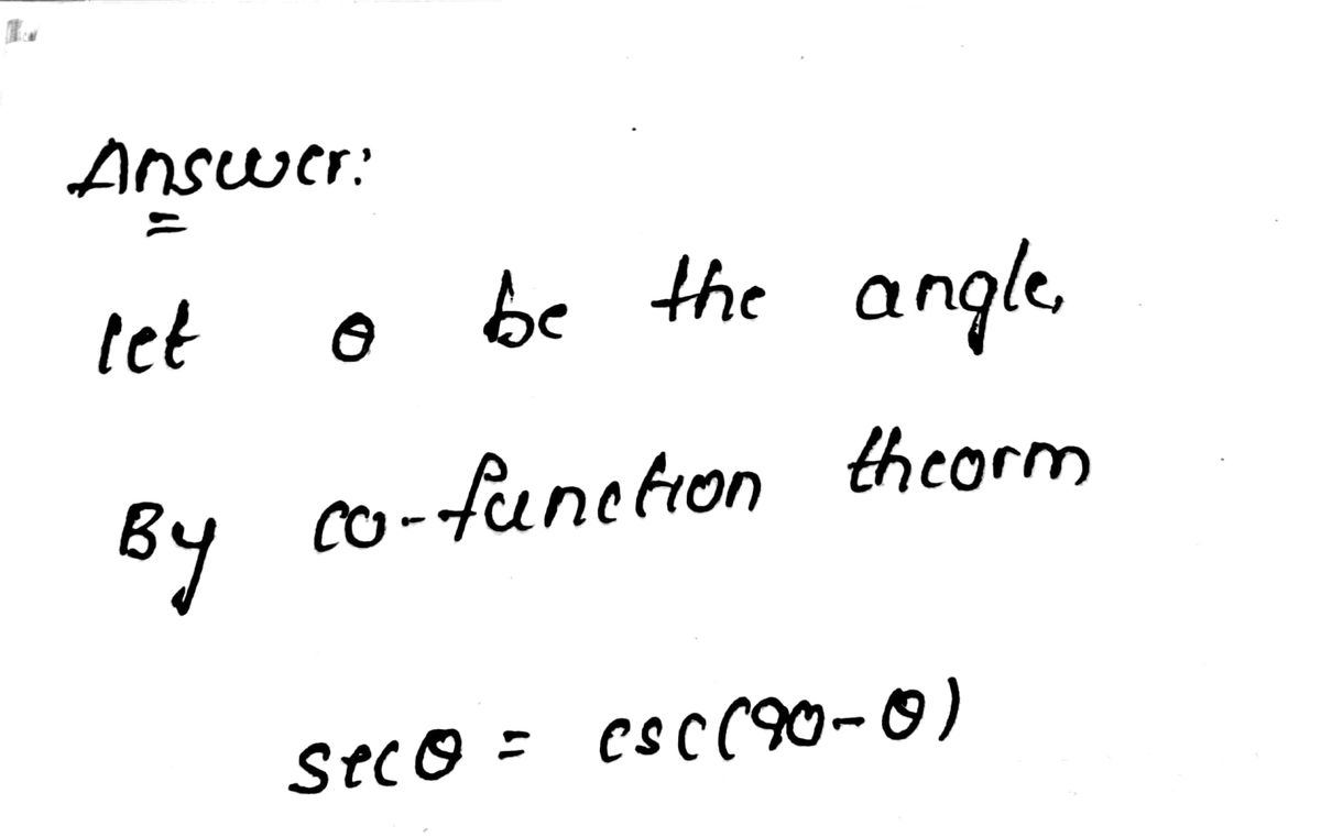 Trigonometry homework question answer, step 1, image 1